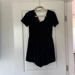 Mink Pink Velvet Romper